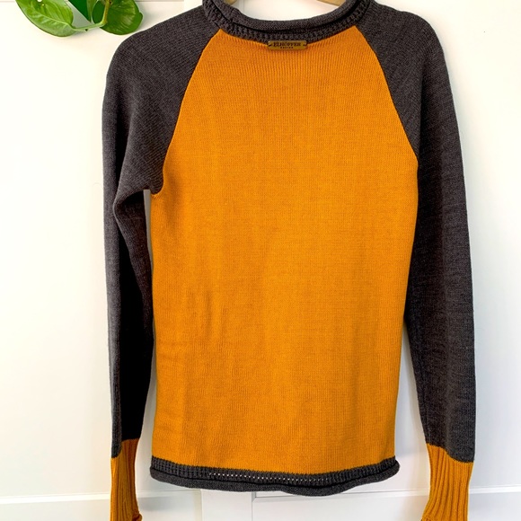 Hufflepuff Mock Neck Sweater by Elhoffer Design - Picture 2 of 4